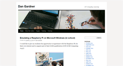 Desktop Screenshot of dangardner.schoolblogger.co.uk
